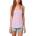 Bershka Lace Detail Top Pink