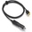 EcoFlow Car Charging Cable XT60 100cm - кабел за зареждане на EcoFlow електроцентрали от запалката на автомобил (черен) (bulk)