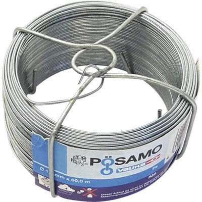 Pozinkovaný drôt PÖSAMO Ø1,1 mm, 50 m