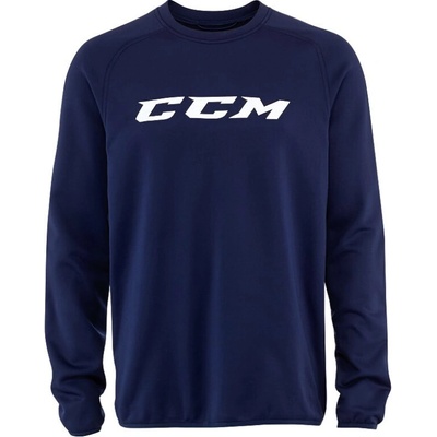 CCM Mikina CCM Locker Room Suit JR Tmavě modrá