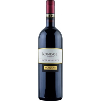 Marani Kondoli Vineyards Saperavi - Merlot červené 2017 13,5% 0,75 l (holá láhev)
