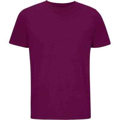 Sol's Unisex tričko Legend z organické bavlny vínová