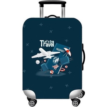 UYAR Калъф за куфар размер S 36x57x25см, дизайн „Паспорт 12578