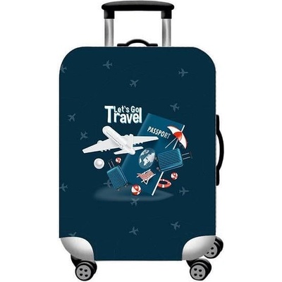 UYAR Калъф за куфар размер S 36x57x25см, дизайн „Паспорт 12578