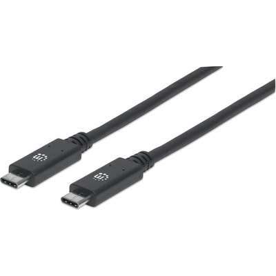 Manhattan 355223 USB 2.0, propojovací, 1cm, černý