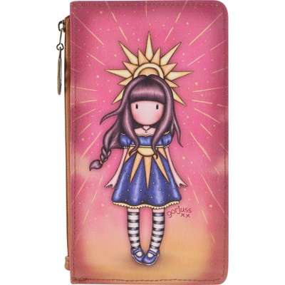 Santoro Кожен портфейл за карти Santoro Gorjuss Whatever the Weather - Ray of Light (1253GJ02)