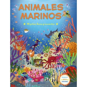 Mi primer Busca y encuentra. Animales marinos | Various (ISBN: 9788469620373)
