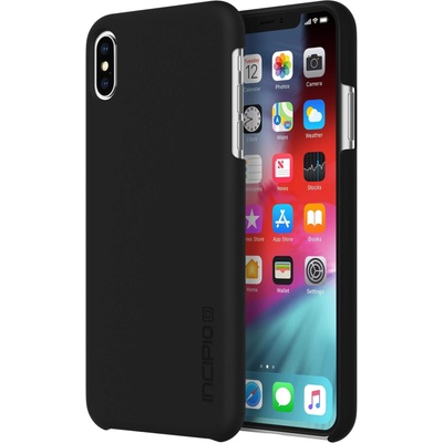Incipio Feather Case - тънък поликарбонатов кейс за iPhone XS Max (черен)