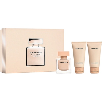 Narciso Rodriguez Narciso Poudree подаръчен комплект с парфюмна вода 50мл и душ гел 50мл за жени 1 бр