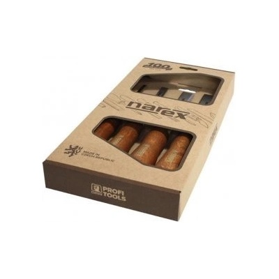 Sada plochých dlát PREMIUM, WOOD LINE PLUS, Narex 8-10-16-32, balení 1 ks