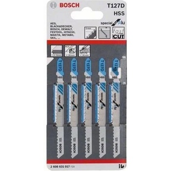 Bosch Pílový list do priamočiarej píly T 127 D Special for Alu 5ks 2608631017