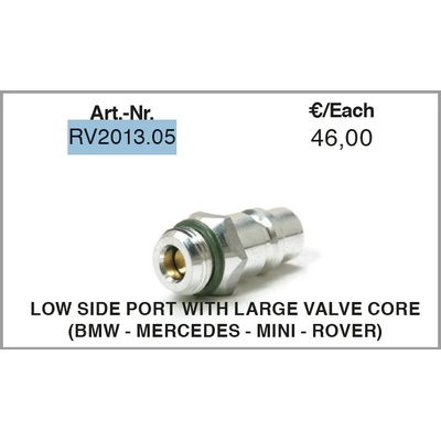 Errecom - Италия Сервизен клапан, lp, голяма игла - 5 бр. , errecom, rv2013.05