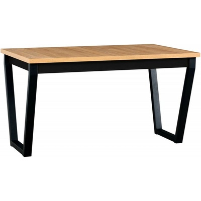 MIX-DREW Rozkládací IKON 2 dub wotan černé nohy