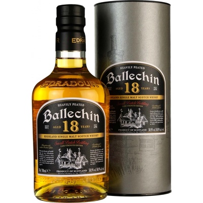 Ballechin 18y Cask Strength Edition Batch 001 50,9% 0,7 l (tuba)