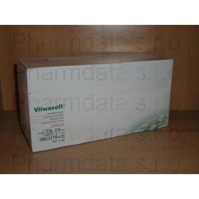 Komprese Vliwasoft ster.7.5x7,5 g/4v 150 ks netk.
