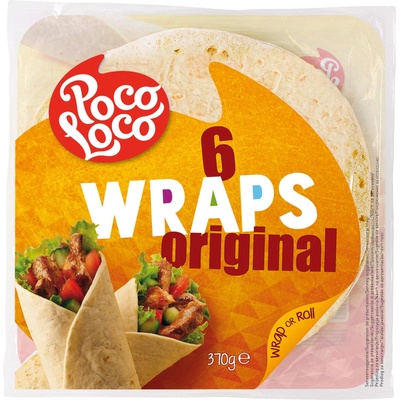 POCO LOCO ПШЕНИЧНИ ТОРТИЛИ (6 БР. , 25 СМ)