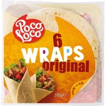 POCO LOCO ПШЕНИЧНИ ТОРТИЛИ (6 БР. , 25 СМ)