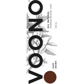 Voono Henna na vlasy Dark Brown 100 g