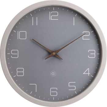 NeXtime Стенен часовник Eco бежово-сив (7373BE)