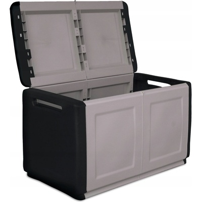 ArtPlast box 230 l 96 x 53 x 57 cm tmavo šedá / čierna