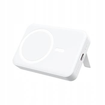 Image 1 of BWOO Power Bank 10000 mAh 20W магнитен бял