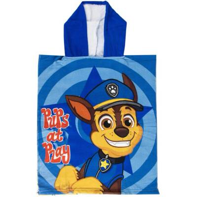 Cerda ДЕТСКО ХАВЛИЕНО ПОНЧО paw patrol 50*115