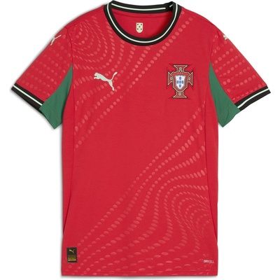 PUMA Дамска футболна фланелка Puma Portugal Home Shirt 2025 Womens - Red/Almond