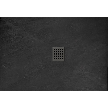 Image 1 of Rea Корито за душ кабина Rea Rock Black 80x100 (REA-K4578)