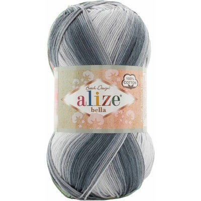 Alize příze Bella Batik 2905 šedá