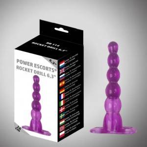 Boss of Toys Anal plug silicone beads plug plug 16cm