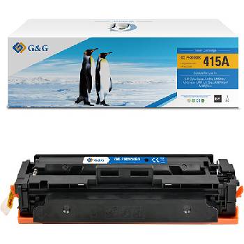 Compatible Тонер касета за HP COLOR - Black - /415A/ - W2030A - G&G (NT-PH2030BK)