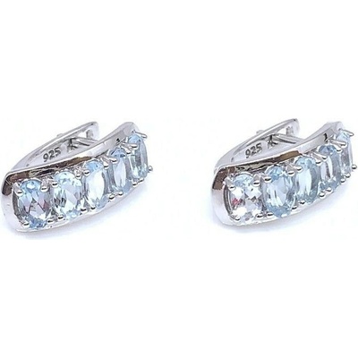 Šperky Jan Kos Jan Kos jewellery Stříbrné náušnice se sultanitem MHT-3152/S