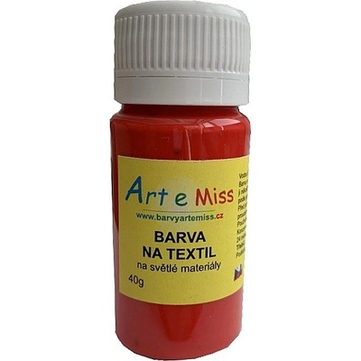 Artemiss Barva na textil světlý 52 červená 40 g