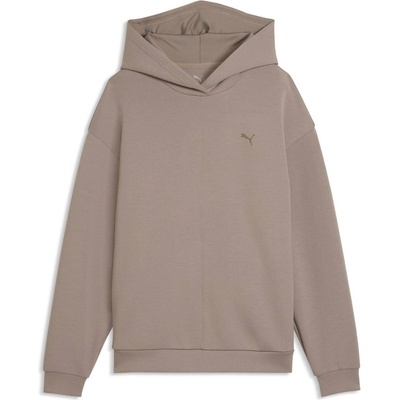 Puma W CLOUDSPUN HOODIE Béžová