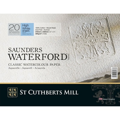 Canson Akvarelový blok St Cuthberts Saunders jemné zrno 300 g/m² 31 x 41 cm20 listov41 × 31 cm