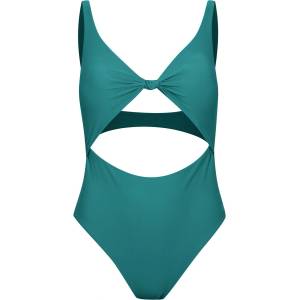 Jack Wills Бански костюм Jack Wills Women's Embroidered Padded Scoop Neck Swimsuit - Pose