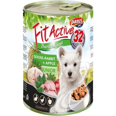 Panzi Fit Active Junior Goose & Rabbit 6 x 415 g