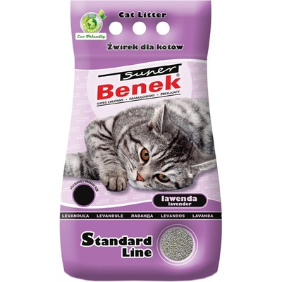 Super Benek Super benek Лавандулова котешка тоалетна 25л