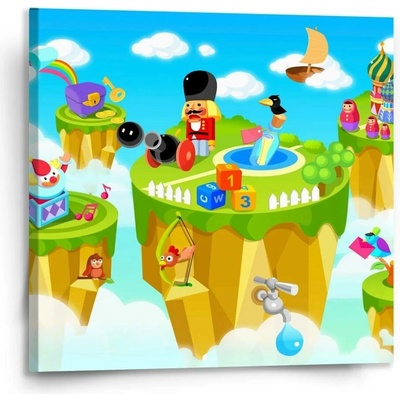 Sablio Obraz Dětský motiv 2 - 110x110 cm