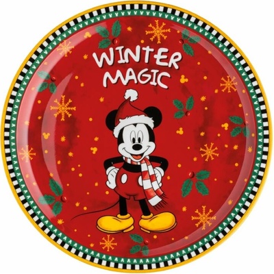 EGAN DISNEY WINTER MAGIC Servírovací talíř MICKEY MOUSE průměr 31 cm