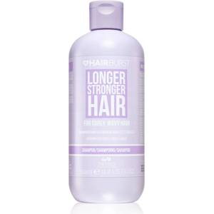 Hairburst Longer Stronger Hair Curly, Wavy Hair хидратиращ шампоан за чуплива и къдрава коса 350ml