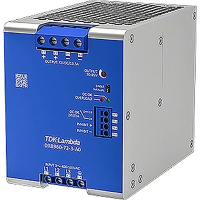 TDK DRB960-72-3-A0 síťový zdroj na DIN lištu 85 V/DC 13.3 A 960 W Počet výstupů:1 x Obsah 1 ks