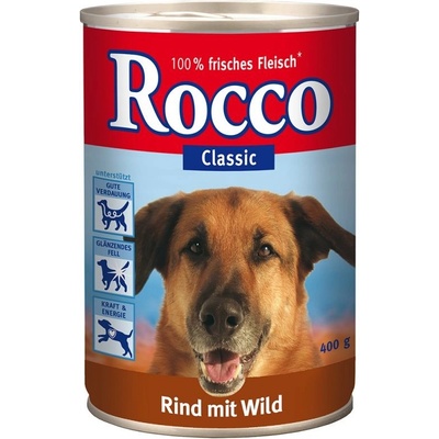 Rocco Classic Hovězí se zvěřinou 6 x 400 g