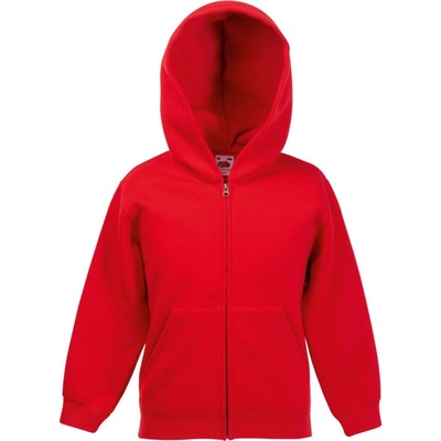 Fruit of the Loom mikina Classic Kids Jackets modrá azurově