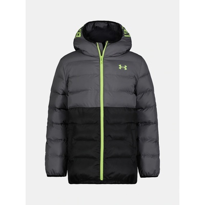 Under Armour UA Pronto Colorblock Puffer Jacket šedá