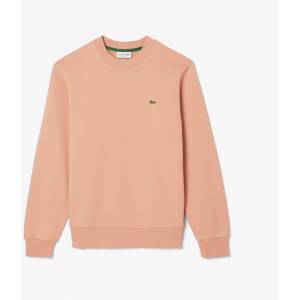 Lacoste Поларена блуза Lacoste Fleece Crew Neck Sweatshirt - Orange