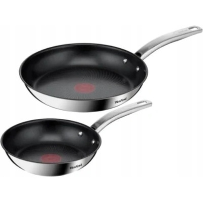 Tefal Sada pánví B817S255 Intuition Inox 20/26 cm 2 ks indukce