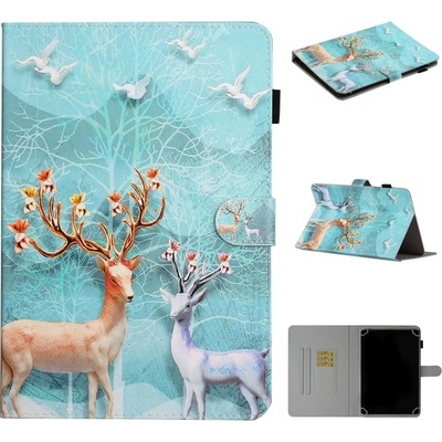 Vsetkonamobil 70990 ART Zaklápacie puzdro pre tablet s uhlopriečkou 8" DEER