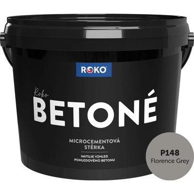 ROKOSPOL Stěrka dekorativní Roko Betoné P148 Florence Grey 14 kg