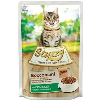 Stuzzy Cat Chunks Králičie kúsky jelly 85 g